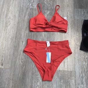New Cupshe swimwear size XL color orange